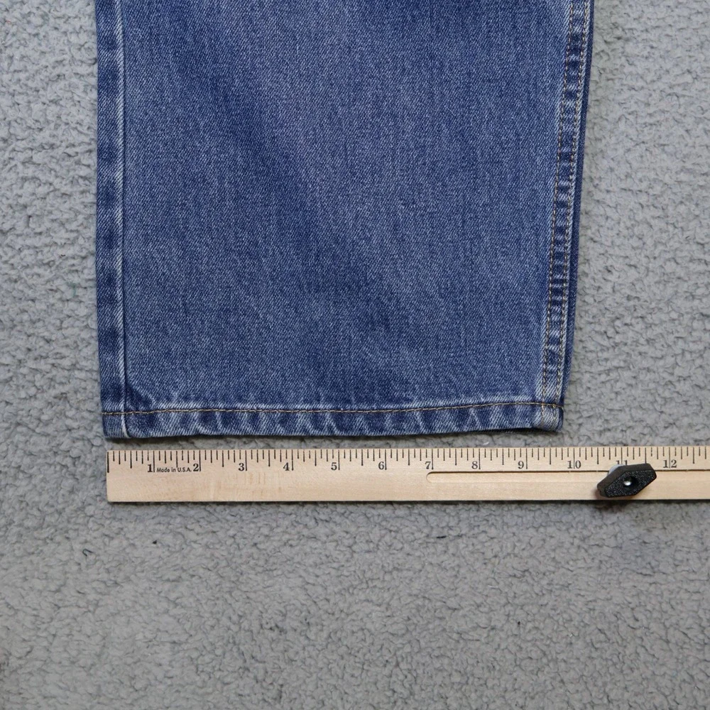 Levis 505 Regular Fit Mens Jeans 46x32 Blue Denim Straight Leg 04505-4891 NWT